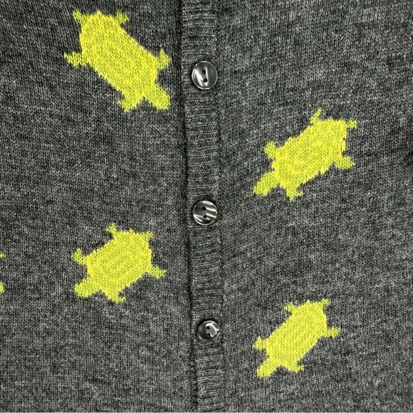 Anthropologie Field Flower cardigan with Turtle print, NWT, S - Picture 6 of 7